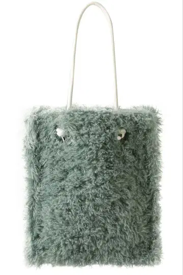 [ 새상품 ] 파비올라 포 토이 푸들 인조 모피 토트백