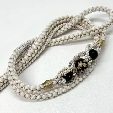 허리띠 화이트 탁한 화이트 장식 펄 장식