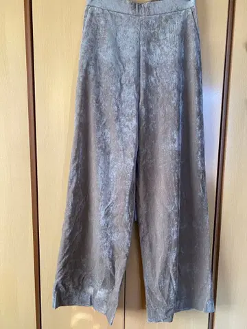 리브 드와 턱 와이드 팬츠