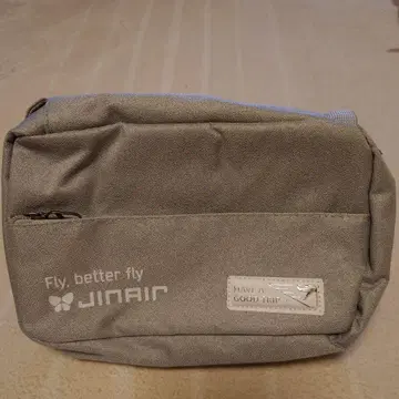 JIN AIR 트래블 파우치 그레이