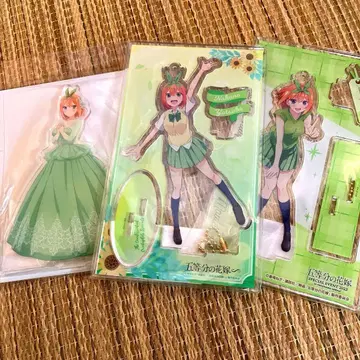 나카노 네잎 아크릴 스탠드 3종 세트