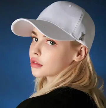 화이트 심플 캡