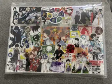 아마노 아키라 전시회 특전 굿즈 클리어 스티커