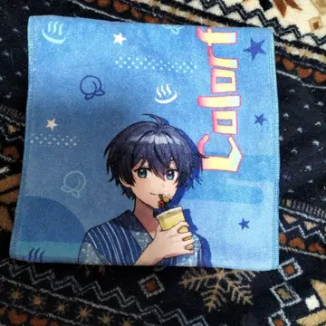 컬러풀 피치 나오키리 카라피치 극락탕 콜라보 머플러 타월