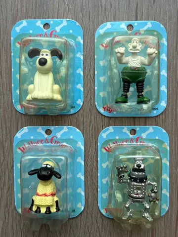 월레스와 그루밋 미니 블리스터 4종