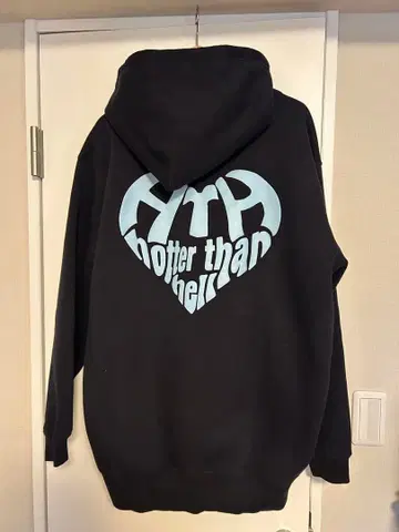 HTH 후드티 네이비 Hotter than Hell