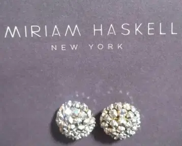 미리암 하스켈 MIRIAM HASKELL 빈티지 귀걸이 양쪽 귀