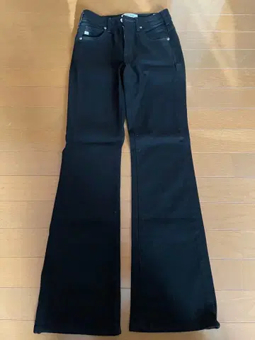 SOMETHING 블랙 부츠컷 데님 26