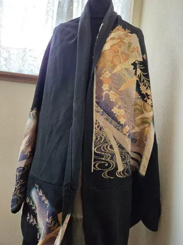 기모노 리메이크 마가렛 (순수 실크)