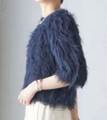 ships [ 손세탁 가능 ] 샤기 퍼 풀오버 여성용