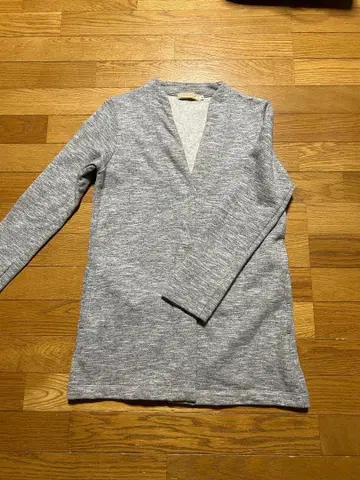 크로커다일 노카라 자켓 그레이