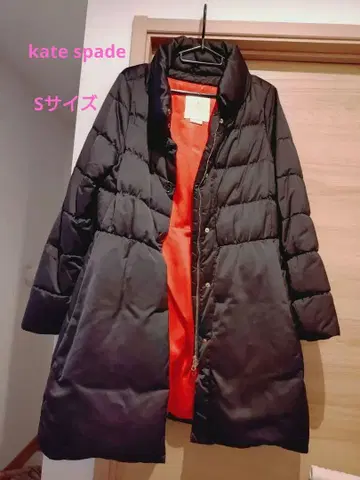 kate spade 다운 자켓 S 블랙/레드