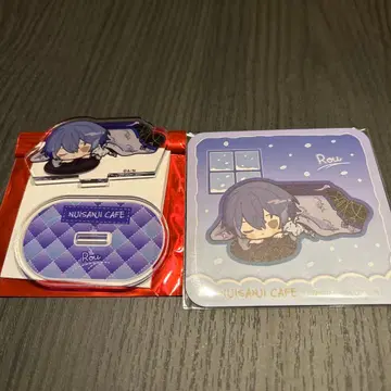 니지산지 스이파라 Dytica 코야나기 로우 아크릴 스탠드 코스터 세트