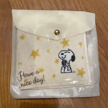 스누피 미니 타월 2장 세트