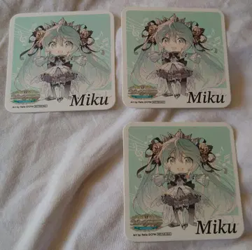 하츠네 미쿠 심포니 카페 코스터 10th Anniversary