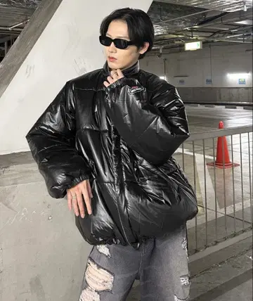 sedacle 2way 리버서블 아우터 다운 자켓 블랙 M