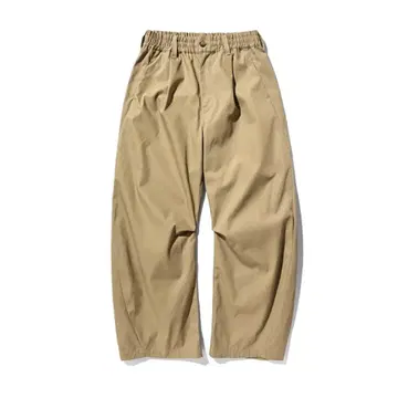 CLESSTE BARREL LEG EASY PANTS (BEIGE)