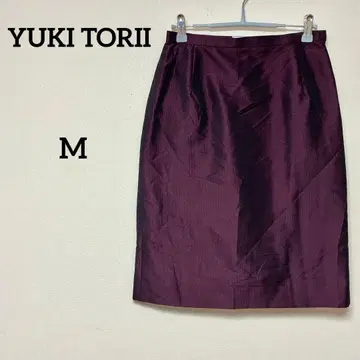 YUKI TORII 유키토리이 페플럼 디자인 스커트 보르도 38