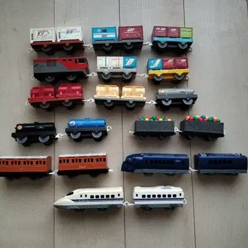 프라레일 차량 세트 19개