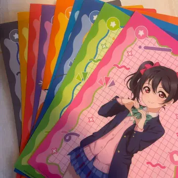 러브 라이브! 아토레 아키하바라 POP UP STORE 특전 9인 세트