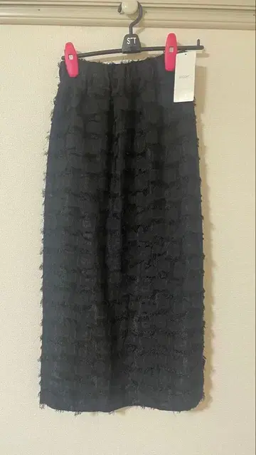[ 새상품 미사용 ] Discoat 블랙 스커트