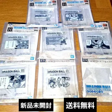 [ 새상품 ] 제일복권 드래곤볼 H상 스탠드&로고 블록 8종 세트