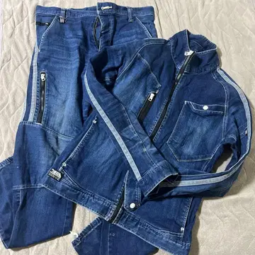 도라이치 데님 자켓 팬츠 세트