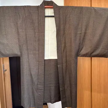 올드 오시마 명주 남성 겉옷 여성도 OK 긴 겉옷