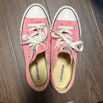 CONVERSE 핑크 로우컷 스니커즈 8