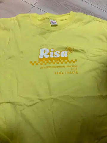 CUTIE STREET 큐스토 후루사와 리사 최애 어필 T셔츠 XL