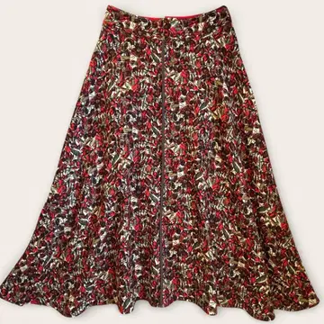 IENA 2022AW 미니 꽃무늬 롱 스커트 38 일본제 컨디션 최상