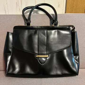 MARY QUANT 블랙 비즈니스 백