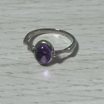 자수정 실버 반지 13호