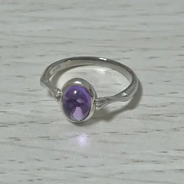 [ 오늘 중 삭제 ] 자수정 실버 반지 13호