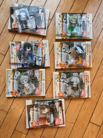 문호 스트레이독스 아크릴 스탠드 7개 세트