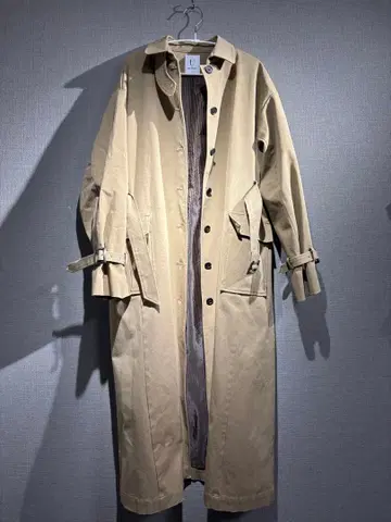 U by SPICK & SPAN 베이지 트렌치코트