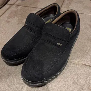 블랙 스웨이드 로퍼