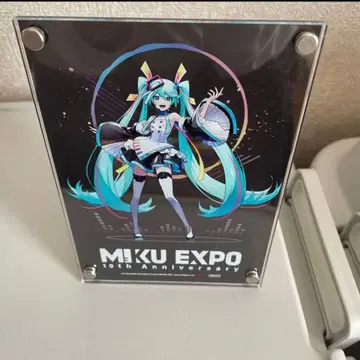 MIKU EXPO 10th Anniversary 2층 아크릴 보드