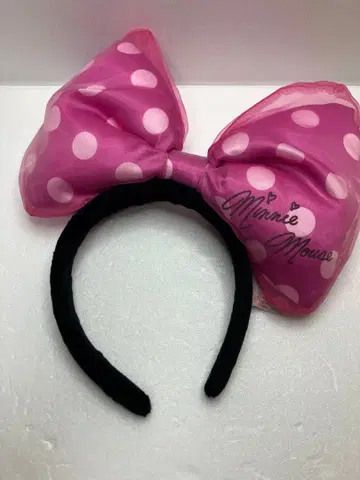 미니 마우스 머리띠 디즈니 리본 미니
