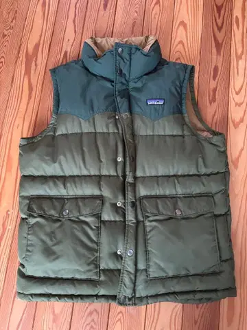 Patagonia 남성용 다운 드리프트 베스트 M 사이즈 올리브 그린
