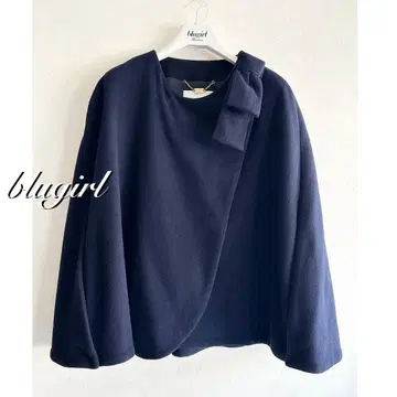 블루걸 블루걸 판초 코트