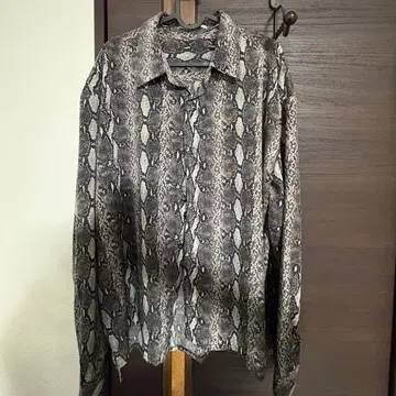 페이즐리 무늬 셔츠 K-스타일