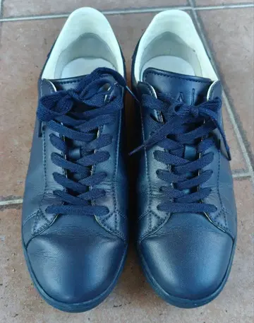 [새상품급] 아르마니 익스체인지 가죽 스니커즈 사이즈 27 상당