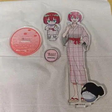 아마테 유즈리하(바닥) 극락탕 콜라보 아크릴 스탠드