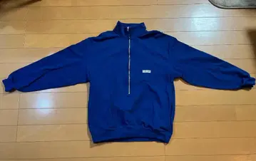 CAHLUMN 블루 하프 지퍼 트레이닝복 L