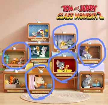 톰과 제리 CLASS MOMENT 2 피규어 5개 세트