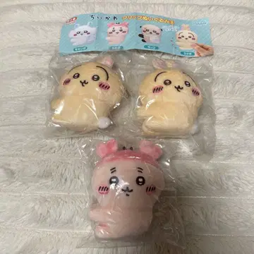 치이카와 클립 봉제 인형 2 (토끼 2개, 헌책방)