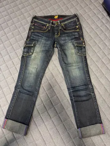 브라퍼스 다크 데님 슬림핏 팬츠