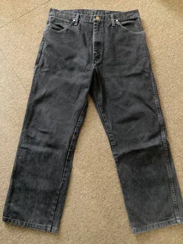 랭글러 블랙 데님 90s 00s 13MW W35