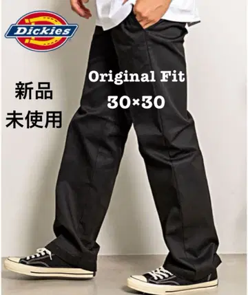 새상품 30x30 블랙 DICKIES 874 ORIGINAL FIT